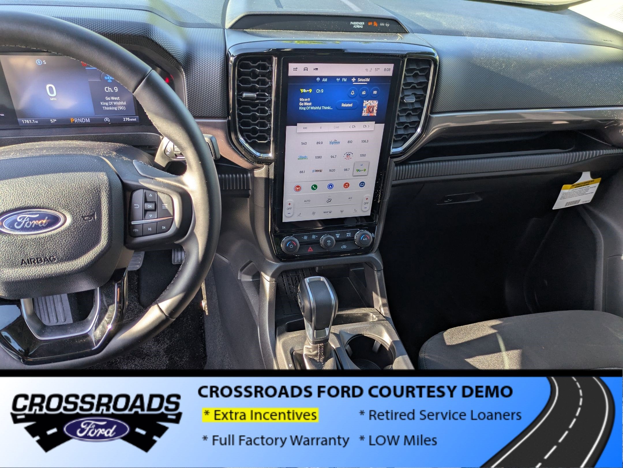 2025 Ford Ranger XLT - Crossroads Courtesy Demo