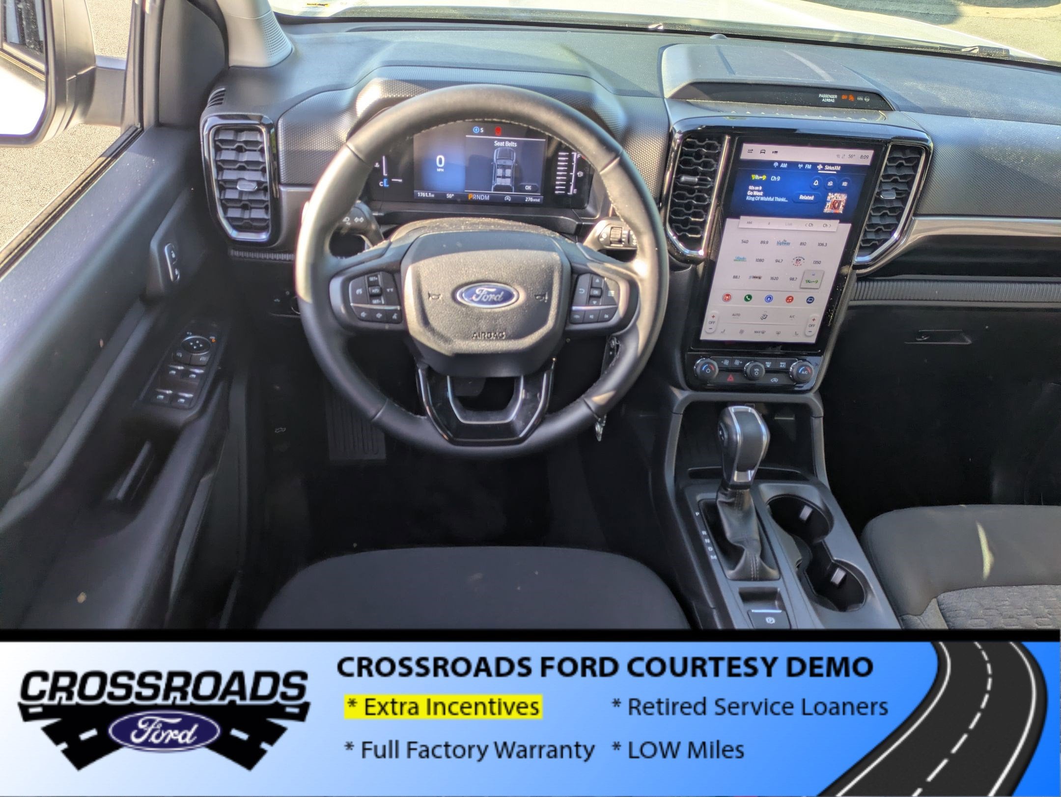 2025 Ford Ranger XLT - Crossroads Courtesy Demo
