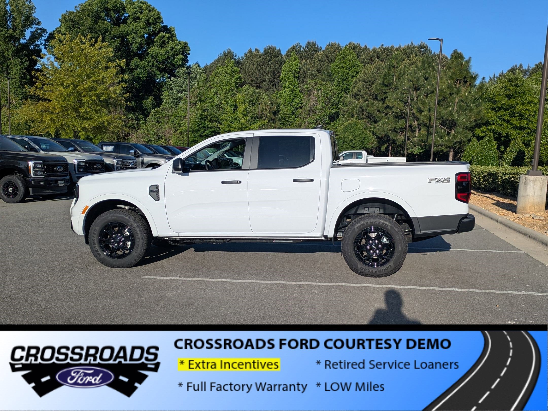 2025 Ford Ranger XLT - Crossroads Courtesy Demo