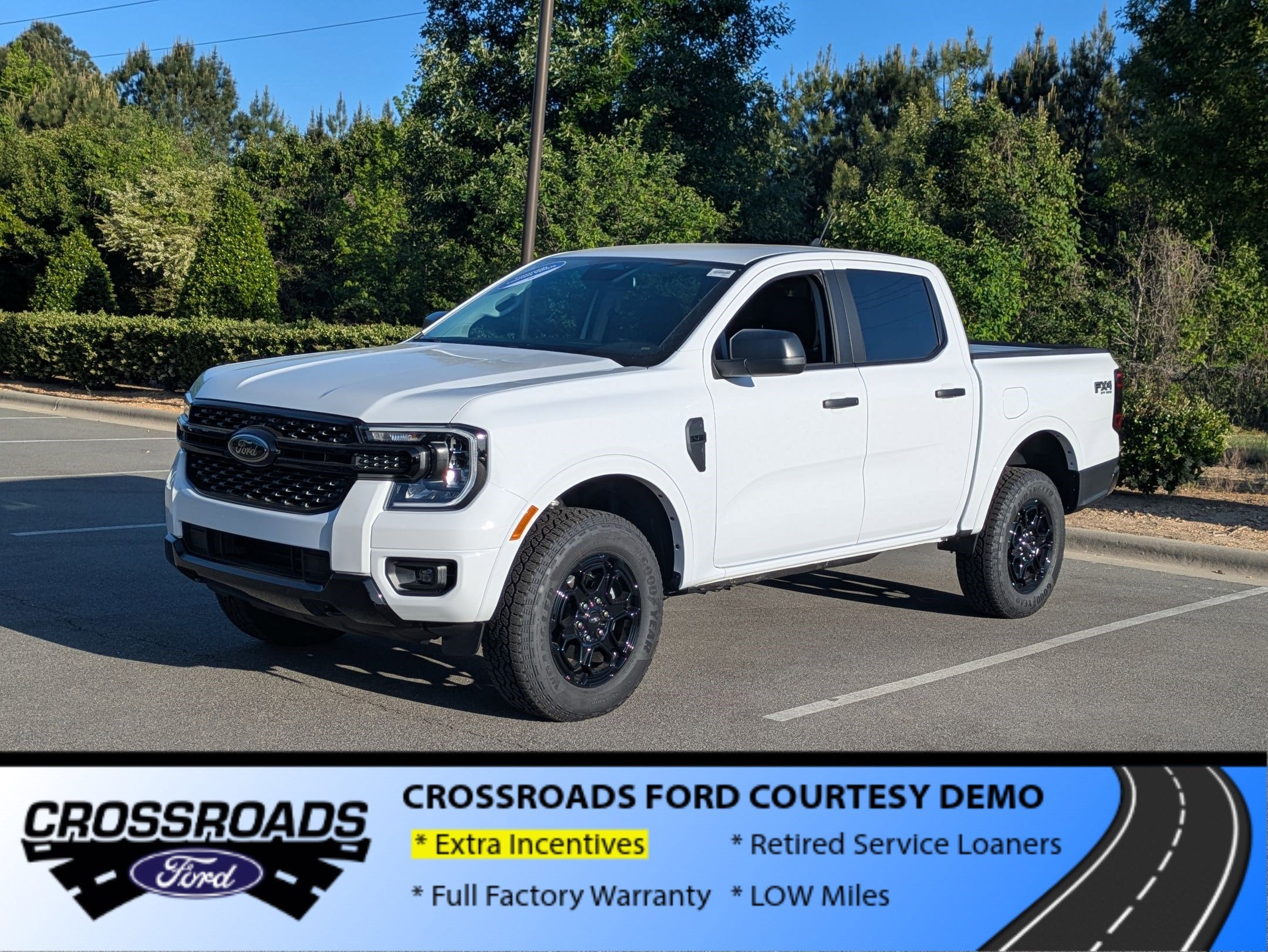 2025 Ford Ranger XLT - Crossroads Courtesy Demo