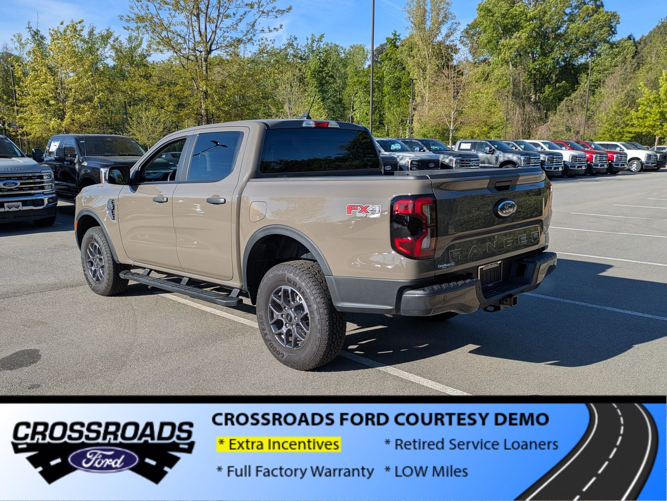 2025 Ford Ranger XLT - Crossroads Courtesy Demo