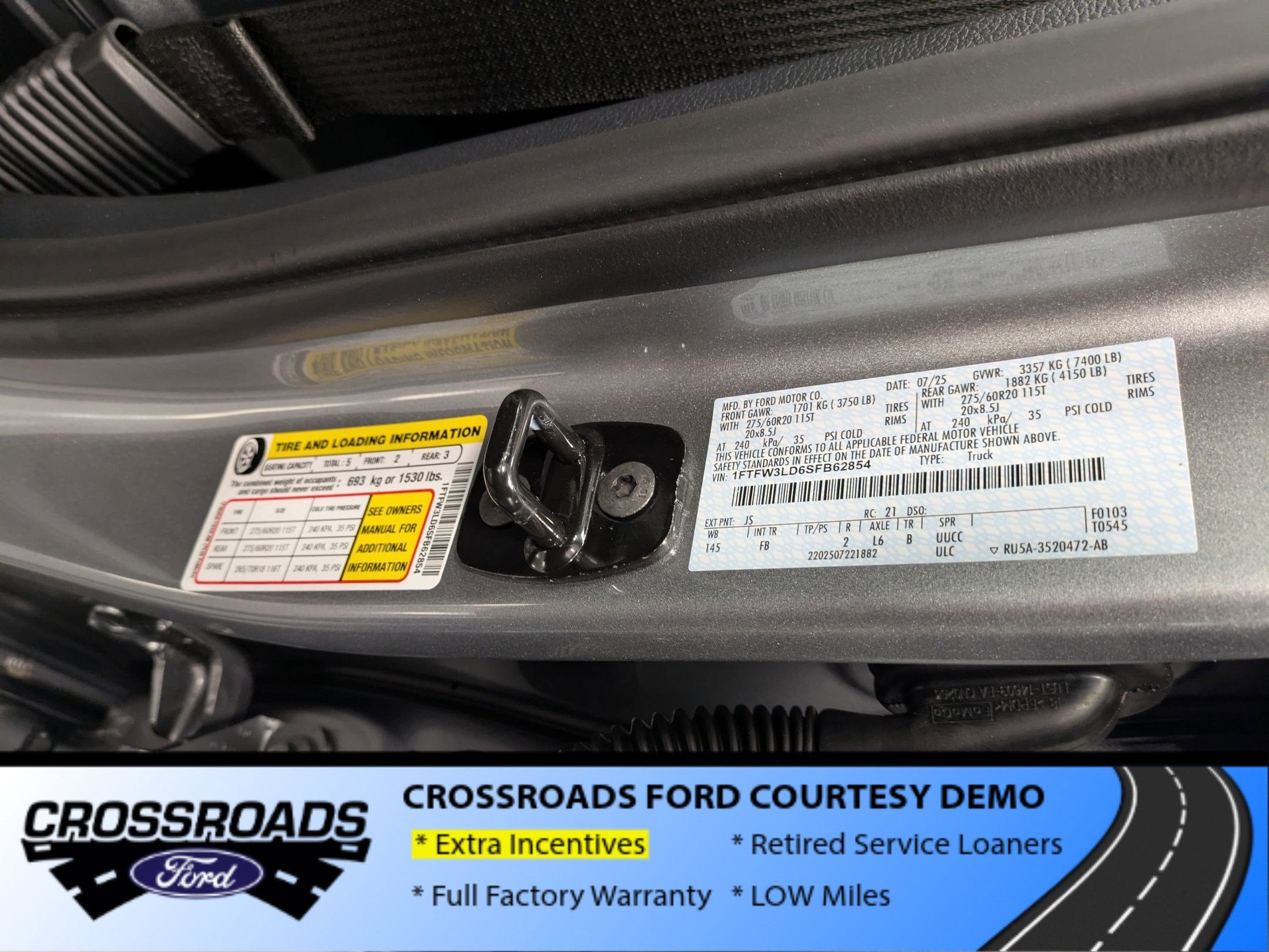 2025 Ford F-150 XLT - Crossroads Courtesy Demo