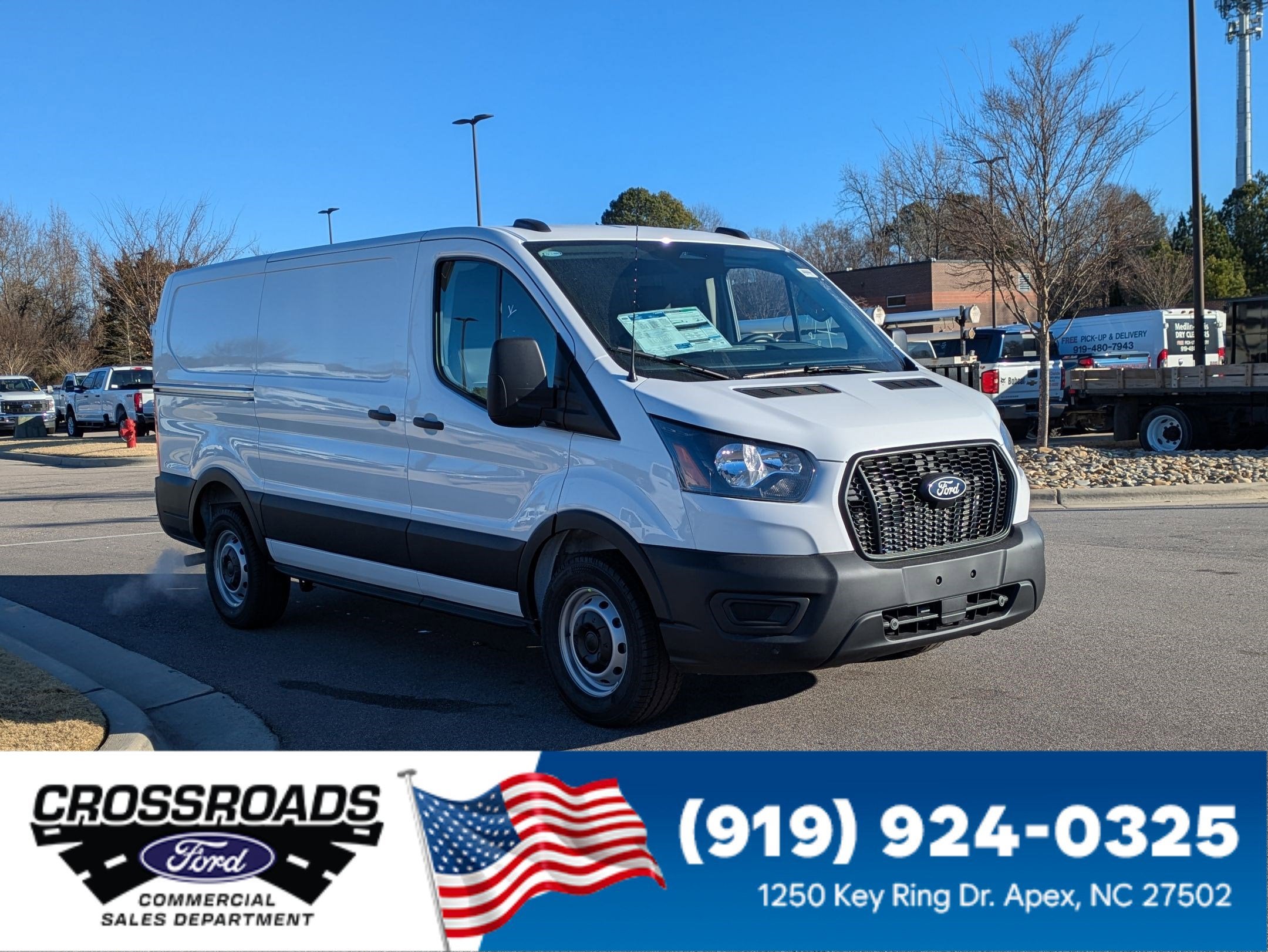 2026 Ford Transit Cargo Van T-150 130" Low Rf 8800 GVWR RWD