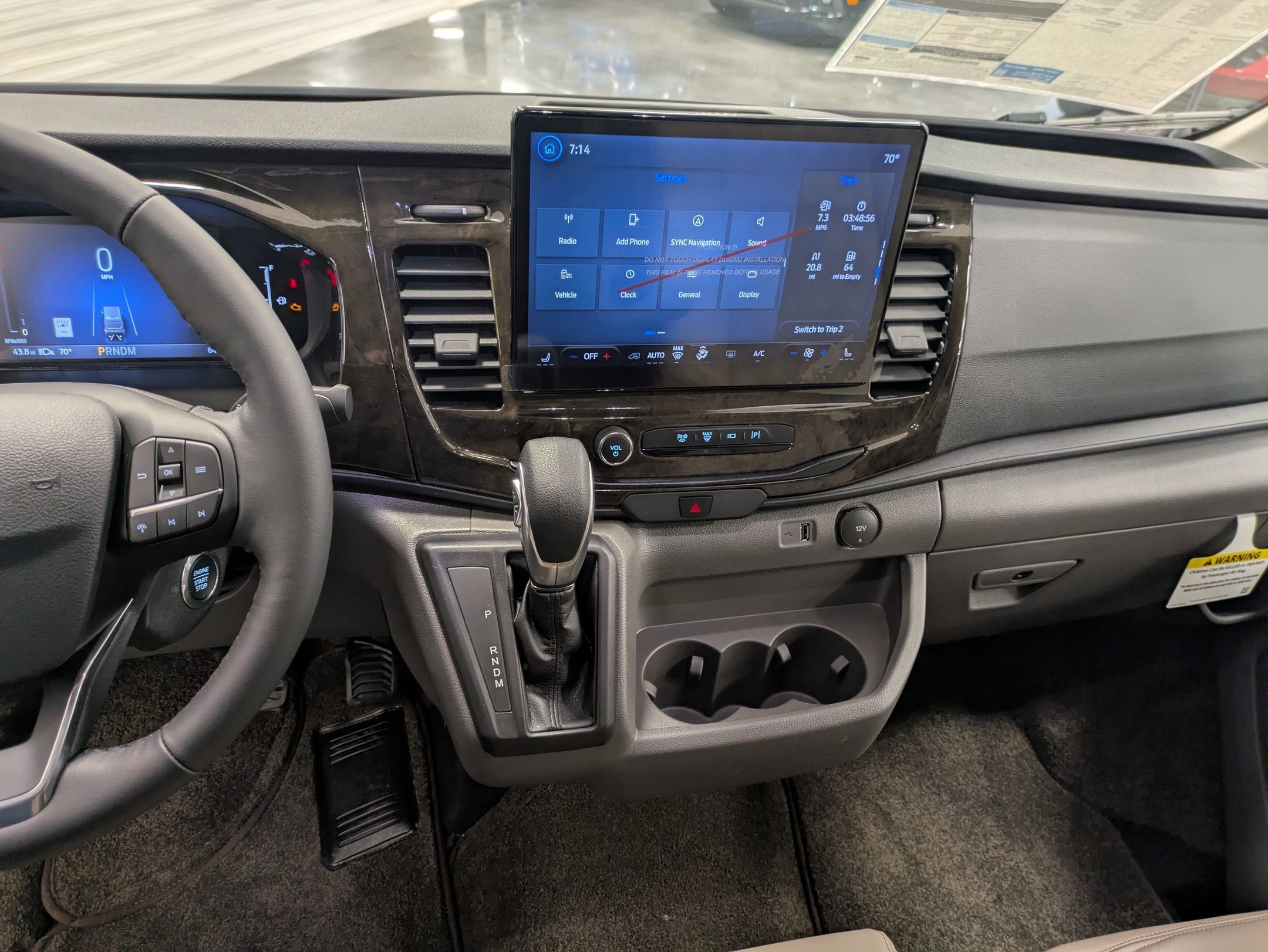 2026 Ford Transit Explorer Conversion 9 Passenger T-150 130" Low Rf 8800 GVWR AWD