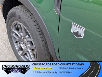 2025 Ford Bronco Sport Big Bend - Crossroads Courtesy Demo