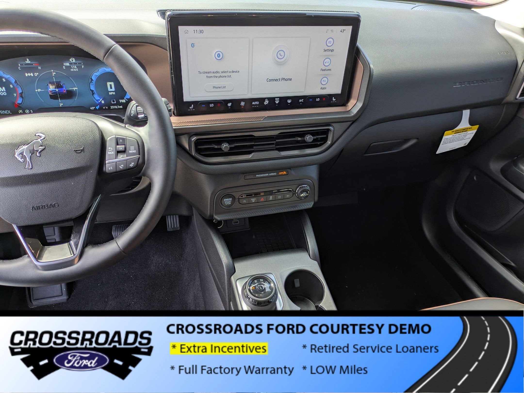 2025 Ford Bronco Sport Outer Banks - Crossroads Courtesy Demo