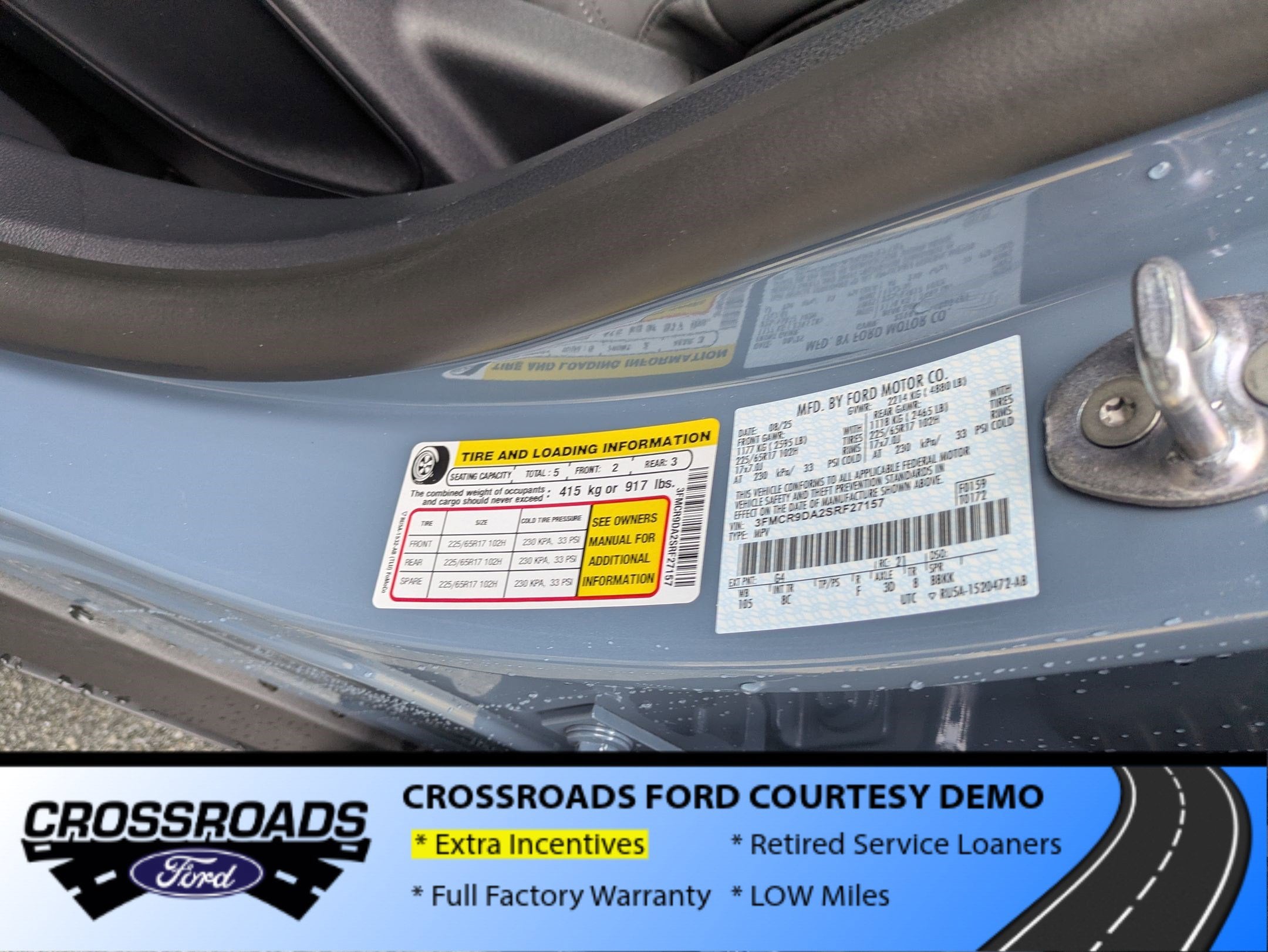 2025 Ford Bronco Sport Badlands - Crossroads Courtesy Demo