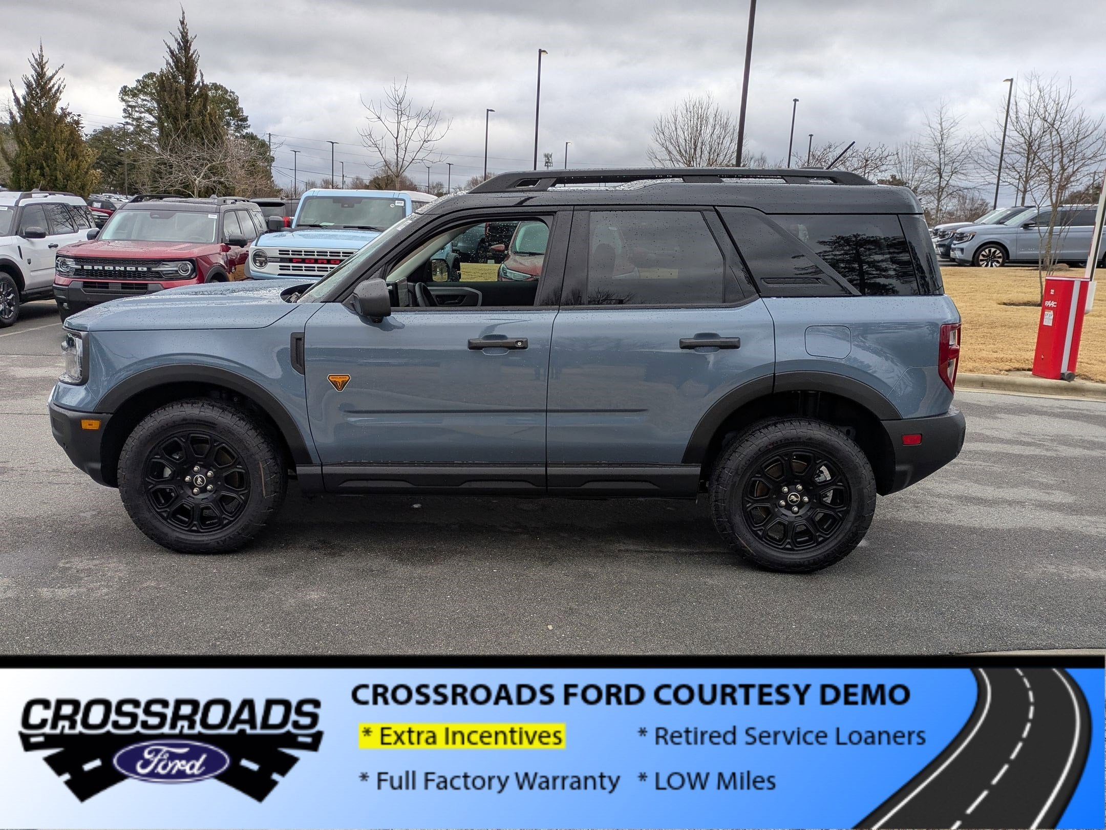 2025 Ford Bronco Sport Badlands - Crossroads Courtesy Demo
