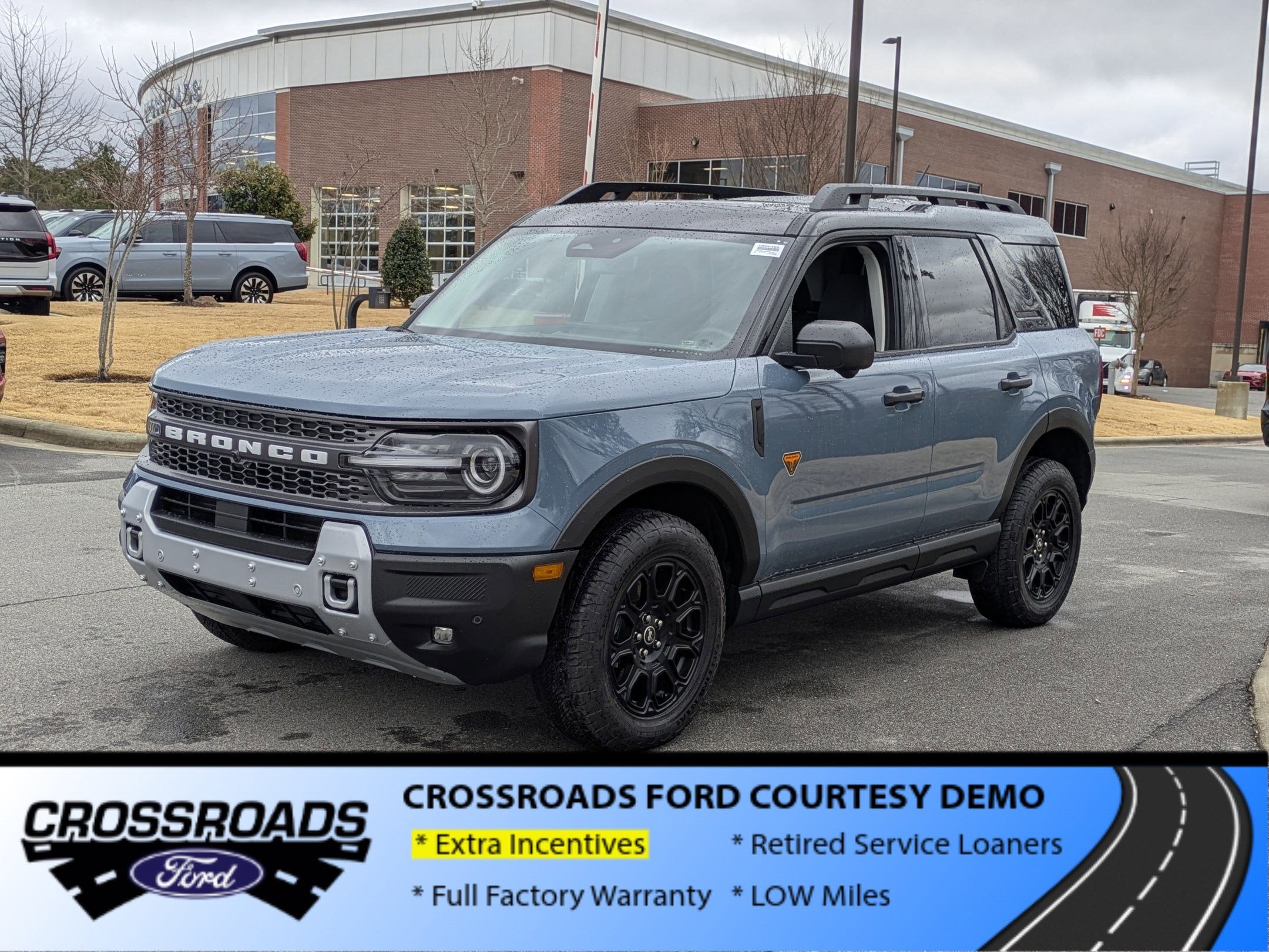 2025 Ford Bronco Sport Badlands - Crossroads Courtesy Demo