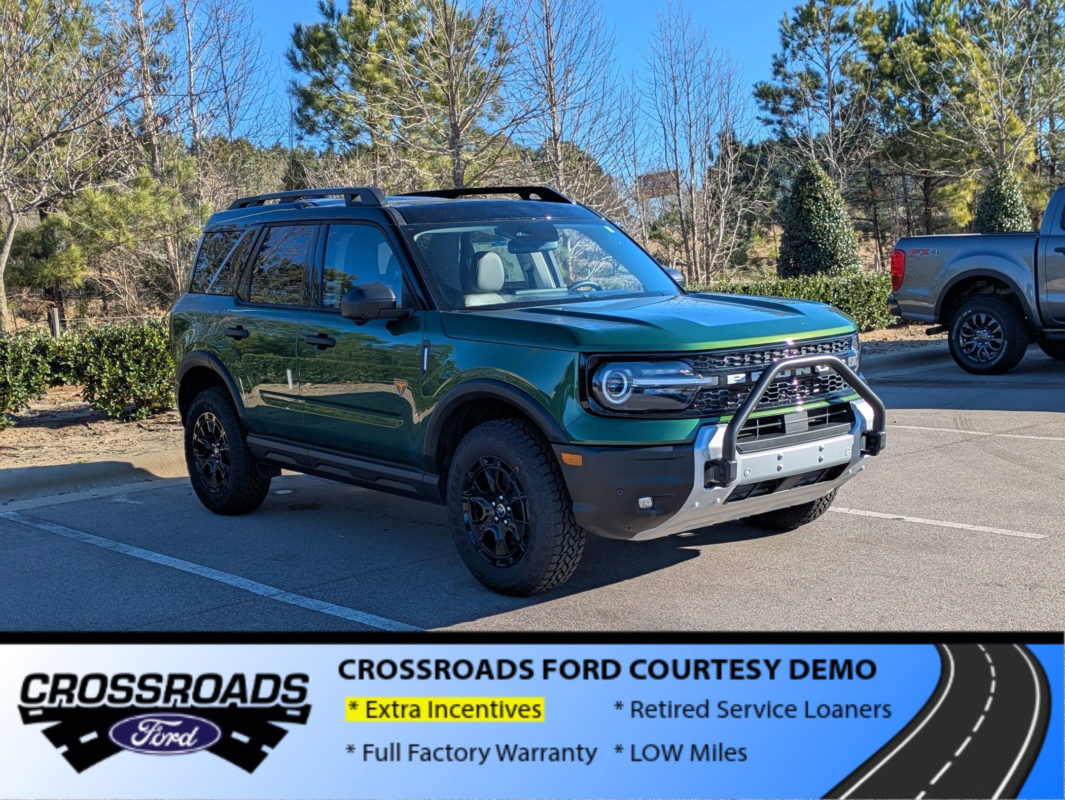 2025 Ford Bronco Sport Badlands - Crossroads Courtesy Demo