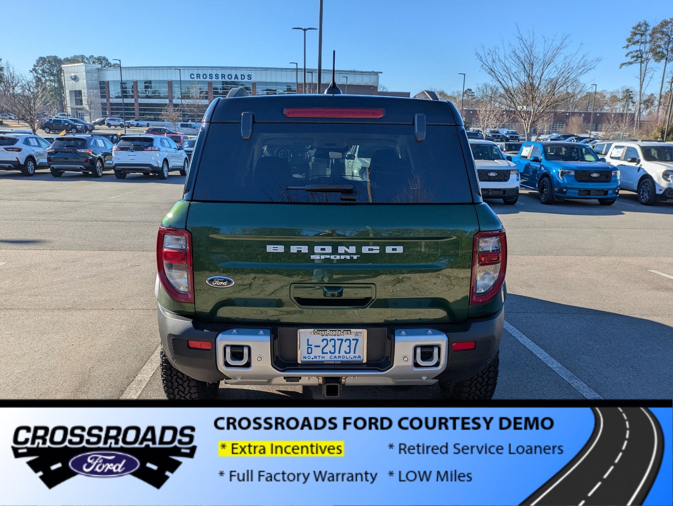 2025 Ford Bronco Sport Badlands - Crossroads Courtesy Demo