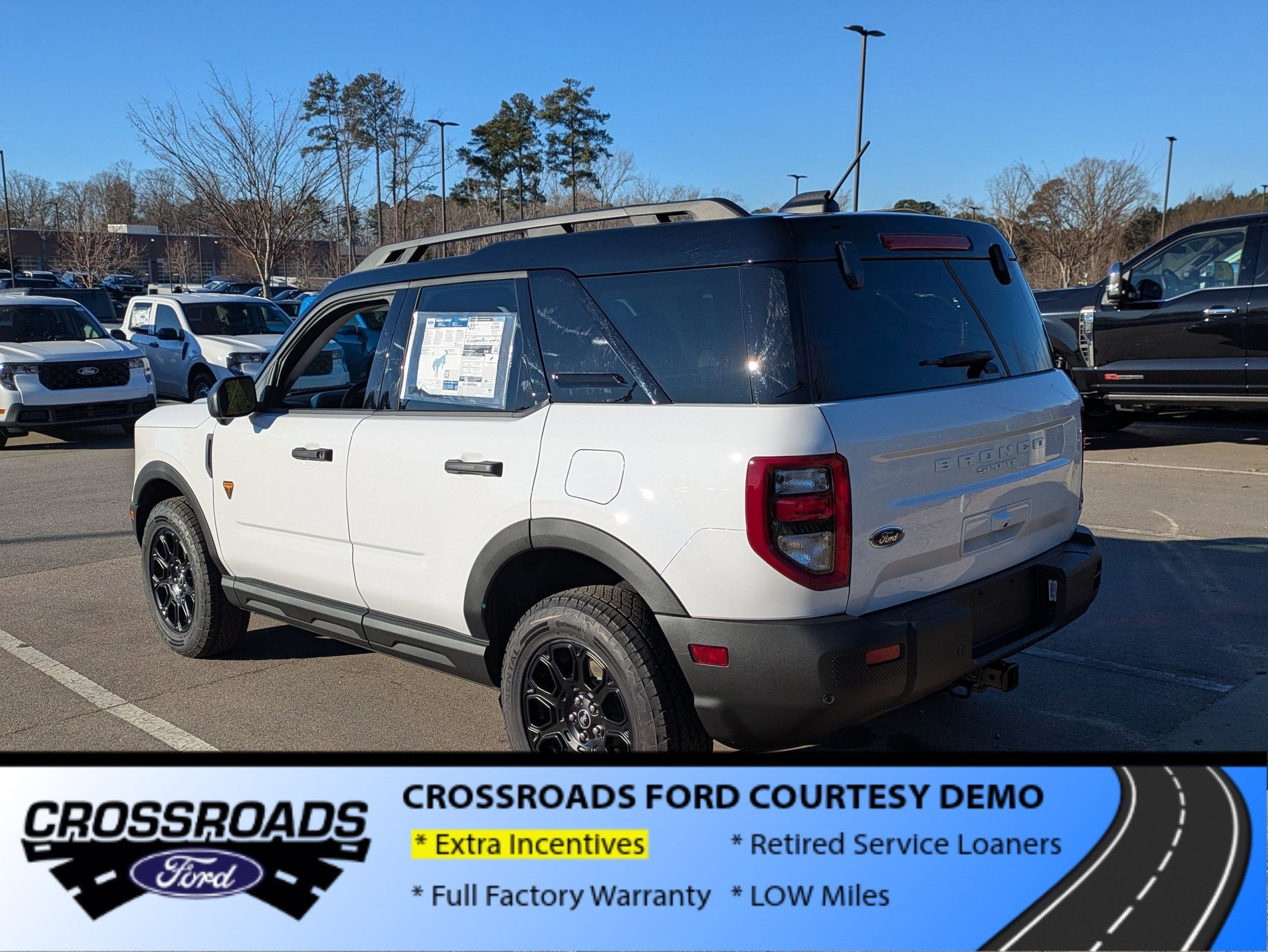 2025 Ford Bronco Sport Badlands - Crossroads Courtesy Demo