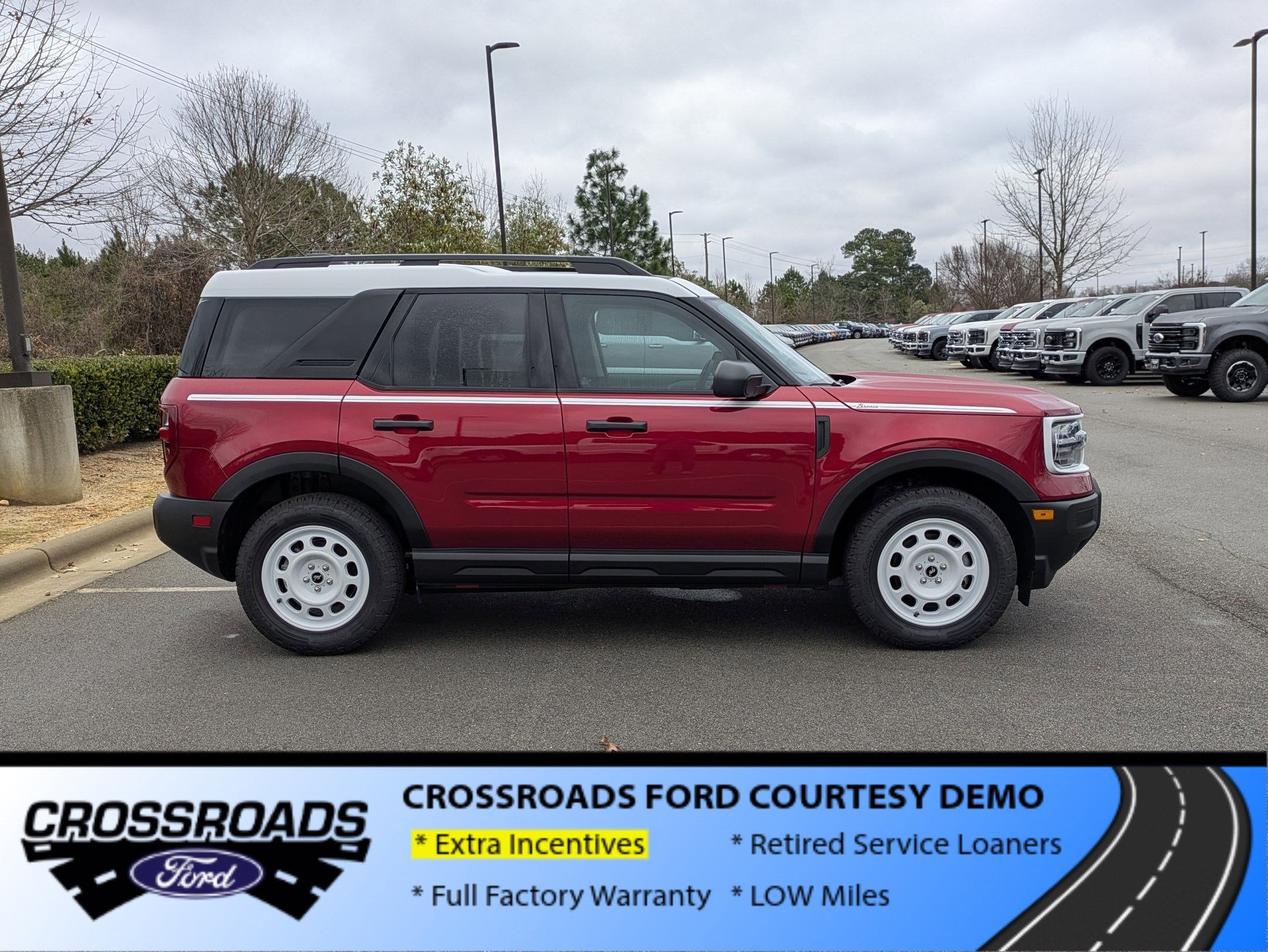 2025 Ford Bronco Sport Heritage - Crossroads Courtesy Demo