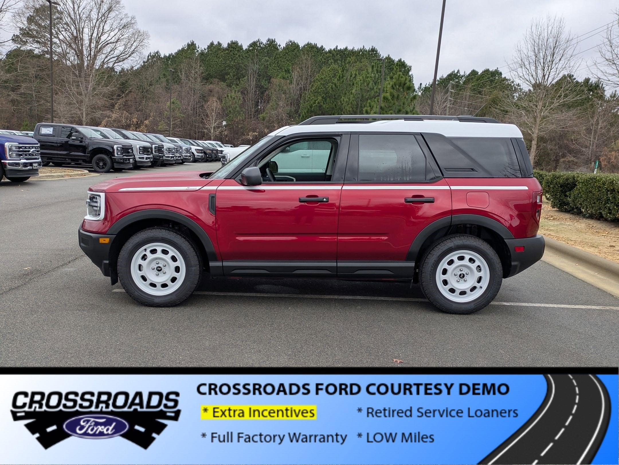 2025 Ford Bronco Sport Heritage - Crossroads Courtesy Demo