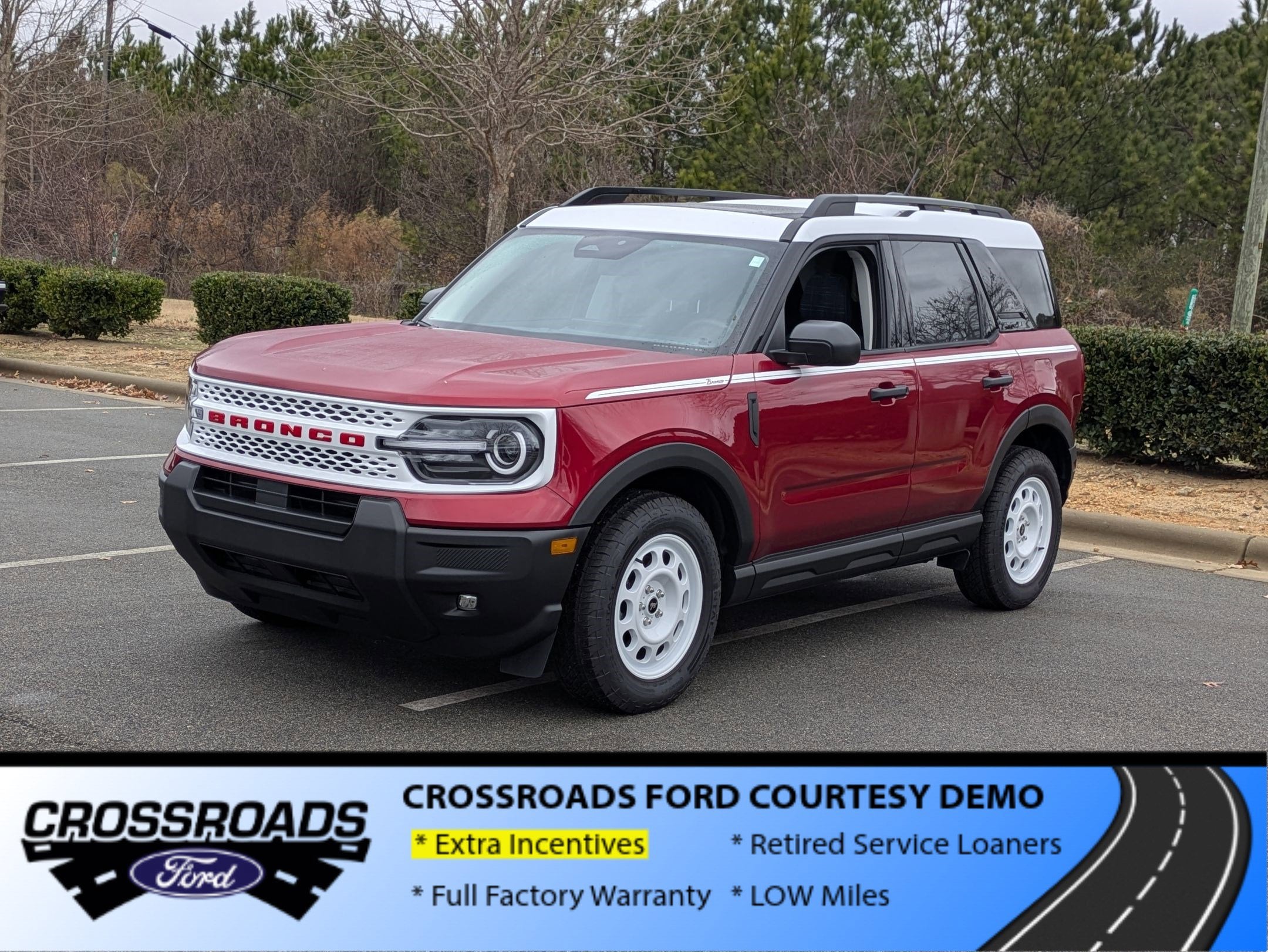 2025 Ford Bronco Sport Heritage - Crossroads Courtesy Demo