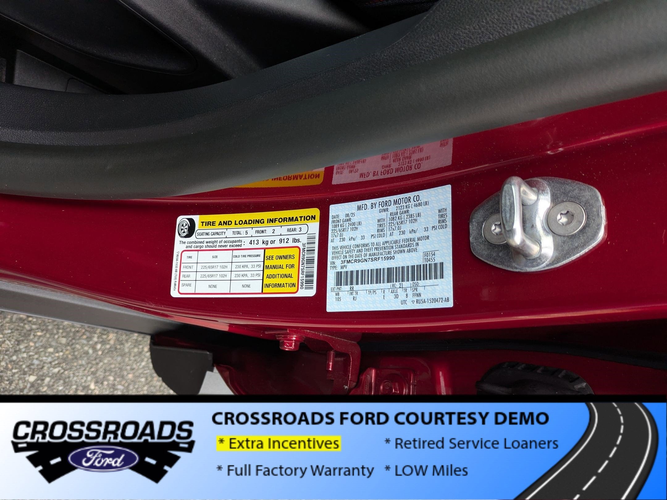 2025 Ford Bronco Sport Heritage - Crossroads Courtesy Demo