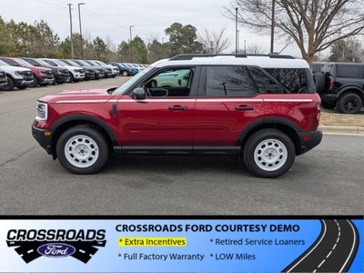 2025 Ford Bronco Sport Heritage - Crossroads Courtesy Demo