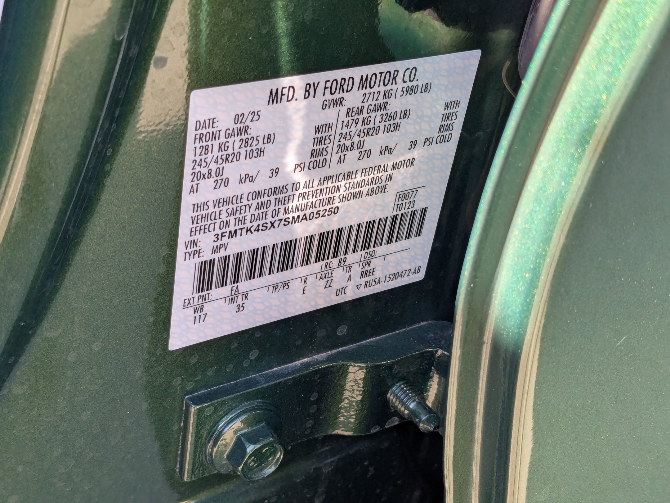 2025 Ford Mustang Mach-E GT