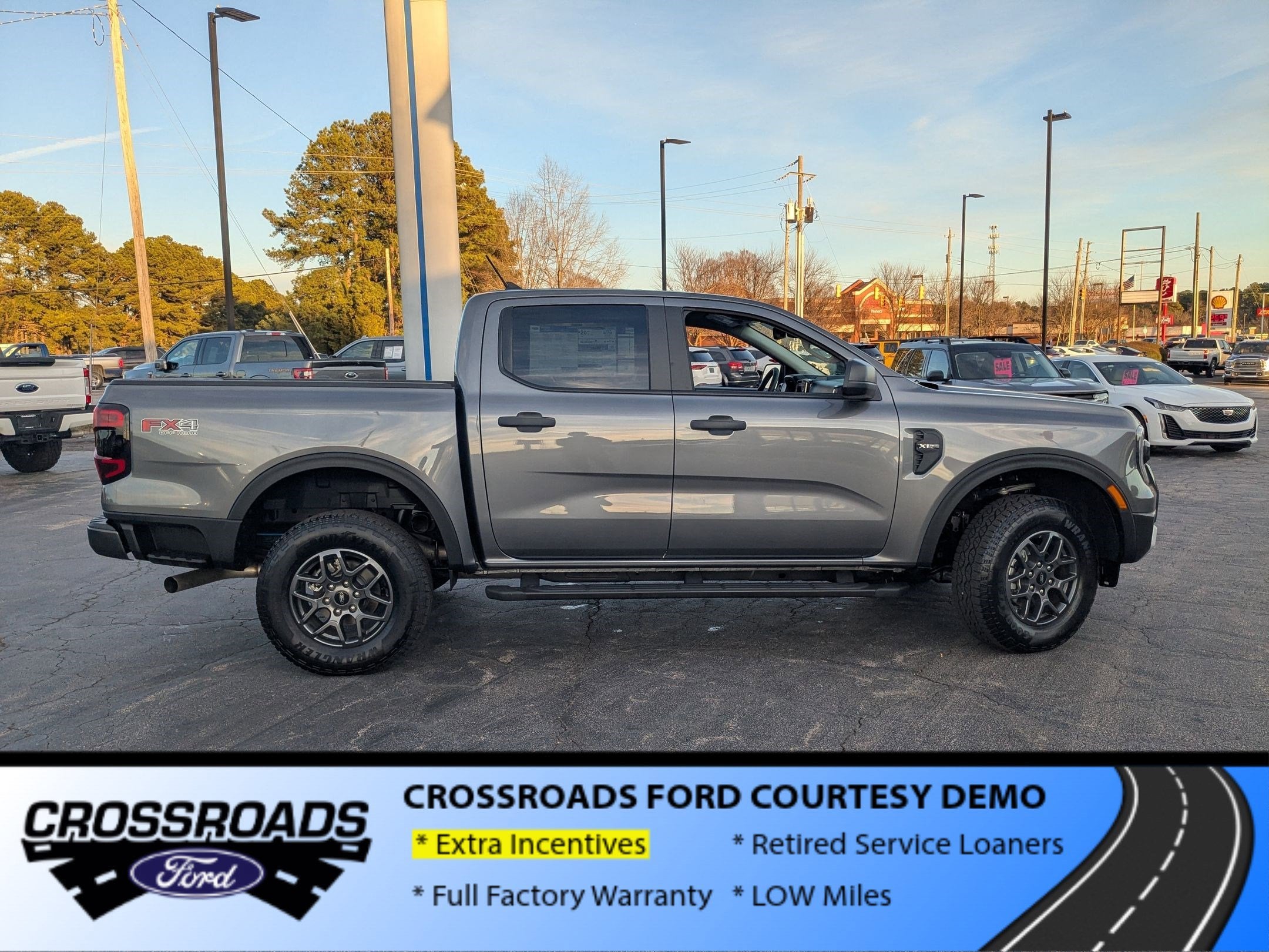 2025 Ford Ranger XLT - Crossroads Courtesy Demo