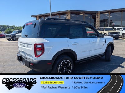 2025 Ford Bronco Sport Outer Banks - Crossroads Courtesy Demo