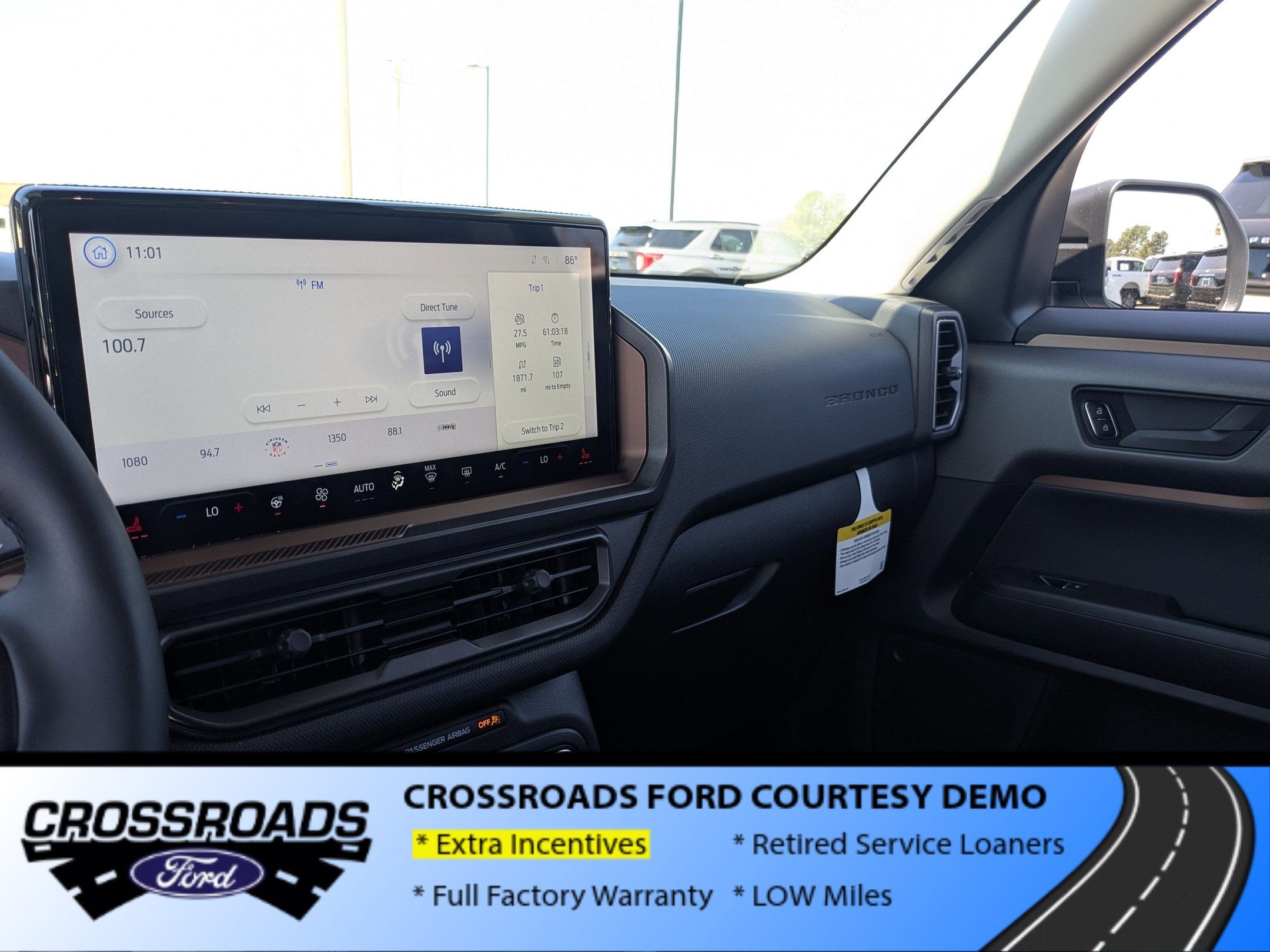 2025 Ford Bronco Sport Outer Banks - Crossroads Courtesy Demo