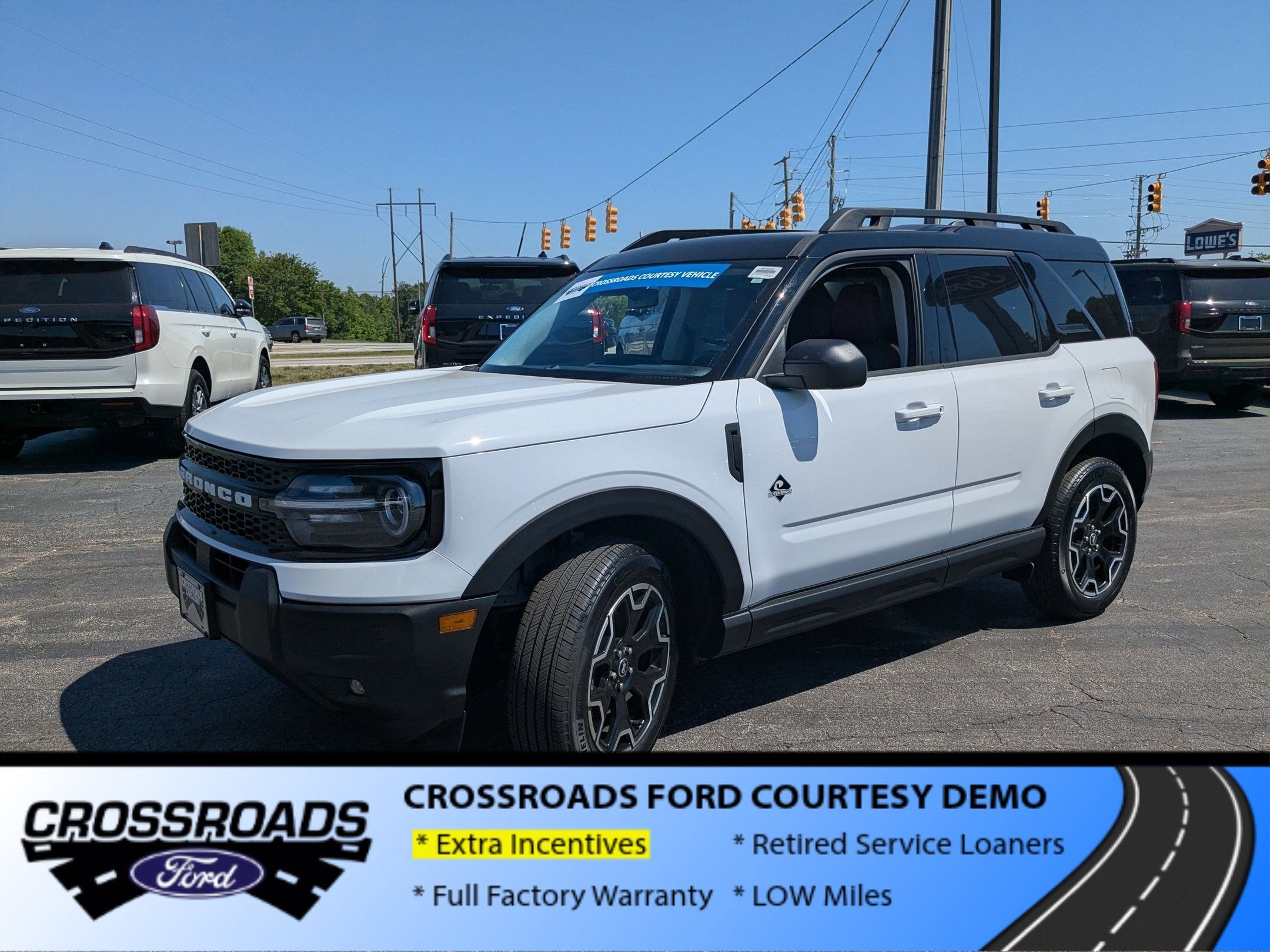 2025 Ford Bronco Sport Outer Banks - Crossroads Courtesy Demo