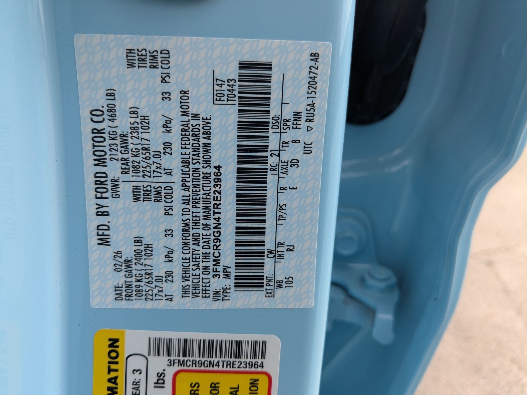 2026 Ford Bronco Sport Heritage