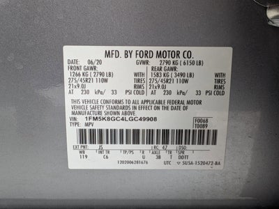 2020 Ford Explorer ST