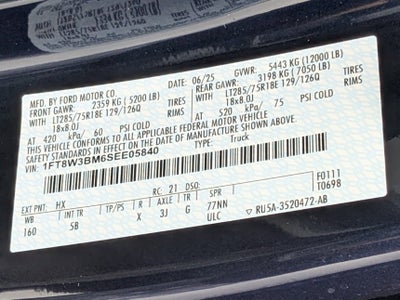 2025 Ford Super Duty F-350 SRW LARIAT