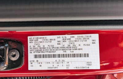 2026 Ford F-150 Raptor