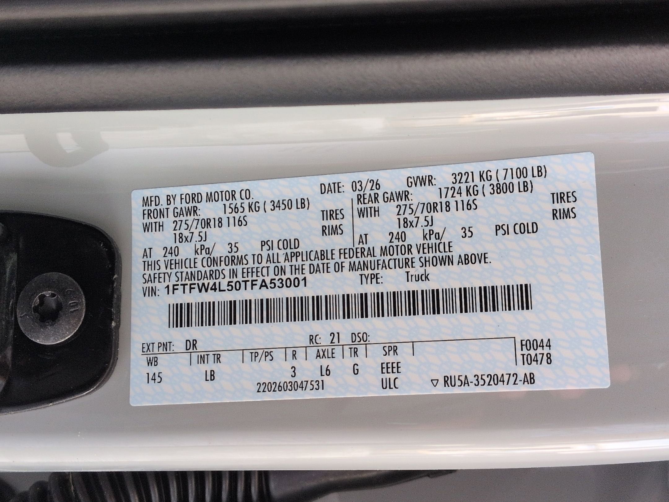 2026 Ford F-150 Tremor