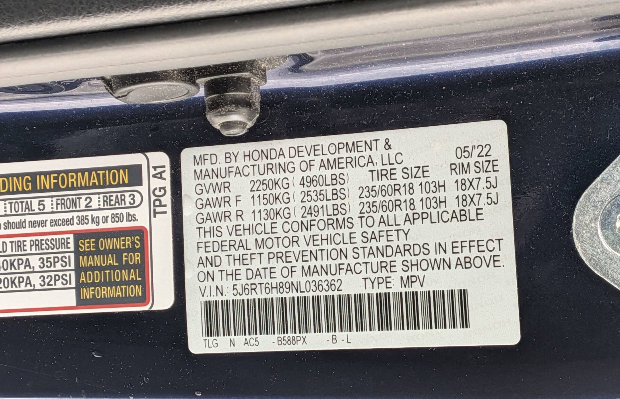 2022 Honda CR-V Hybrid EX-L