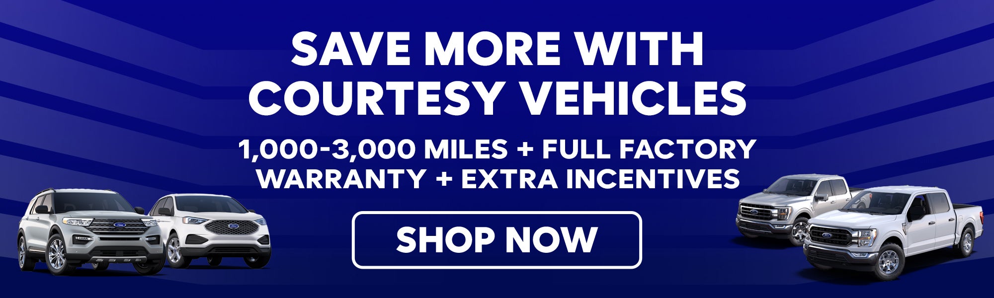 Shop Courtesy Demo Vehicles